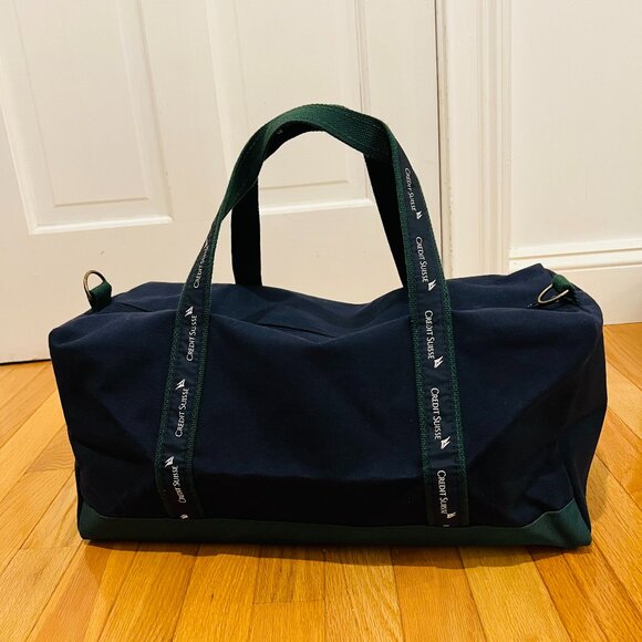 Credit Suisse Banker Duffle Bag NEW, Authentic VERY RARE~! - Picture 1 of 7